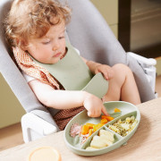 Silikónový tanier Green Babymoov