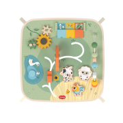 Stolík s aktivitami drevený Farmers Funday Tiny Love