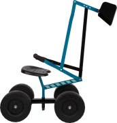 Bager s kolieskami modrý Small foot