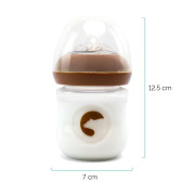 Dojčenská fľaštička Blabaer 125 ml 0 - 3 m Kidnort