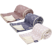 Detská deka bavlna / merino Kaarsgaren