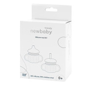 Detský silikónový hrnček 2 v 1 New Baby