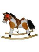 Hojdací koník s melódiou Milly Mally Jurášok svetlo hnedý