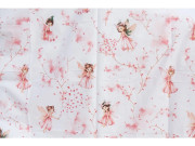 2dielne obliečky do postieľky Víla 135 x 100 cm ružové Scarlett