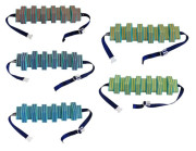 Penový plavecký pás 1 300 mm zelený celopruh Matuška Dena