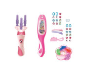 Hrací set na vlasy 2v1 s gumičkami / ozdoby