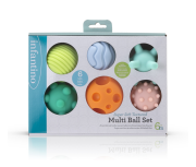 Loptičky s textúrami Super Soft 6 ks Infantino