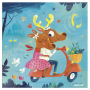 Blahoželanie k narodeninám s puzzle Janod