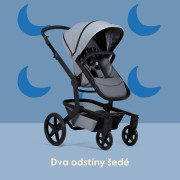 Day5 kočík kompletný set Special Lunar grey + darček deka Joolz