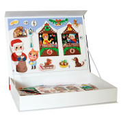 Magnetická kniha Vianoce – Christmas Magnetic Book Edukid