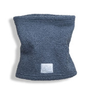 Zimný nákrčník Teddy fleece double Denim blue Esito