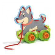 Quercetti Lacing Game lacing animals & wheels – šnurovacie zvieratká