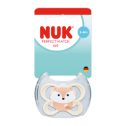 Cumlík Perfect Match Air 0-6 m 1 ks box Nuk