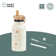 Termoska s náustkom 350 ml Little Explorer Ivory Babymoov