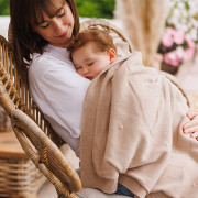 Deka z prírodnej bavlny 75 x 100 cm 0 m+ BabyOno