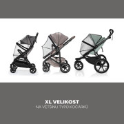 Moskytiéra na kočík univerzálna exclusive Black Zopa