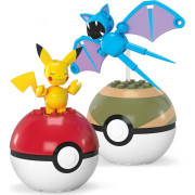 Megablok Pokémon Pokéball-Pikachu a Zubat