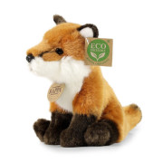 Plyšová líška sediaca 18 cm Eco-Friendly Rappa
