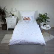 Obliečky do postieľky Macko Ribbon Baby 100 x 135, 40 x 60 cm Jerry Fabrics