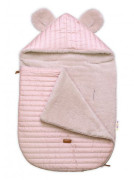 Prešívaný fusak 2 v 1 s kapucňou a luna podšívkou Made with Love Baby Nellys