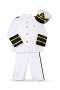 Set karneval - námorník M 110-120 cm