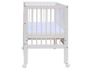 Postieľka so sťahovacím bokom Scarlett Perta - buk - Biela 120 x 60 cm 2. AKOSŤ