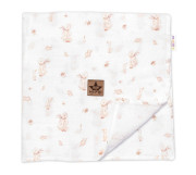Mušelínová sada biela Goose 30 x 35 cm, 95 x 95 cm 2D letné Husičky Baby Nellys