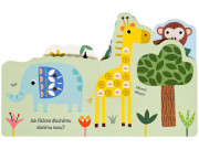 Tvarované leporelo - Džungľa Sally Payne