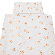 2-dielne posteľné obliečky Sweet teddy bear 90/120 cm grey New Baby