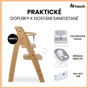 Drevená stolička Arketa dub masív Hauck