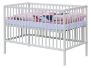 Detská postieľka s kompletnou výbavou, 120 x 60 cm, Pimpi Scarlett