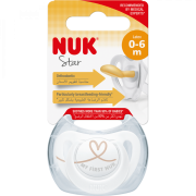 Latexový cumlík Star Nuk 0-6 m