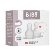 Silikónové cumlíky na dojčenskú fľašu Bibs