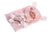 New Born dievčatko 73860 Llorens - realistické bábätko 40 cm