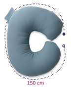Mušelínový polohovací vankúš MiniRelax 140 cm Babymatex