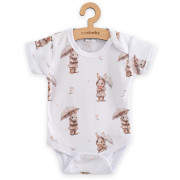 Dojčenské body s krátkym rukávom bunny New Baby For Babies