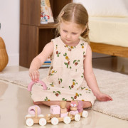 Drevený vláčik líška