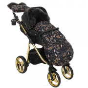 Zimný fusak Combo 3 v 1 s kožušinkou 114 x 52 cm Mamo Tato