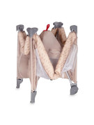 Cestovná postieľka BELOVE béžová MoMi