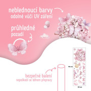 Nástenné samolepky do detskej izby, Pink Butterflies Sipo