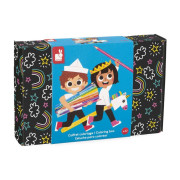 Colorino Výtvarný kufrík 42 ks Janod