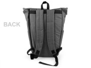 Batoh rolovací 40x45 cm Šedozelený sv.