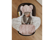 Fusak/zavinovačka/deka do autosedačky Vintage Animals Sky Blue Sleepee