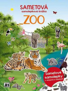 Zamatová samolepková knižka Zoo