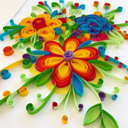 Kvety Sentosphere Quilling Art