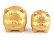 Zlaté prasiatko pre šťastie/pokladnička