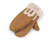 Detské rukavice palčiaky zateplené