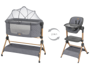 Postieľka a stolička 2v1 Sleat Me KikkaBoo