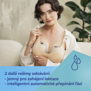 Dvojitá elektrická odsávačka materského mlieka do podprsenky SmartSense Canpol babies