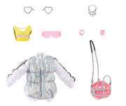 Bábika vodná víla Mermaze Mermaidz Ensemble